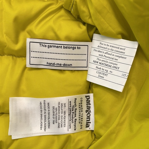 Baby Hi-loft down sweater hoody - Picture 7 of 7